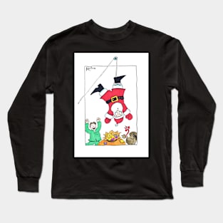 Santa Captured Long Sleeve T-Shirt